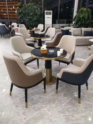 0.6CBM Nordic Dining Chair 4 Seater Scandinavian Dining Room Table And Chairs Marble