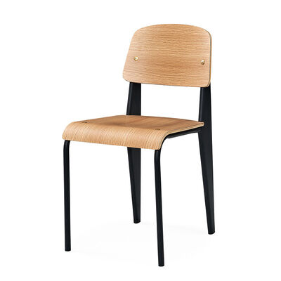 Plywood Restaurant Dining Table And Chairs PU Leather Fast Food Dining Table