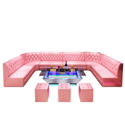 Καλή τιμή U σχήμα Τομεακό ξενοδοχείο Λομπι Sofa Lounge Sofa Club Sofa σε απευθείας σύνδεση