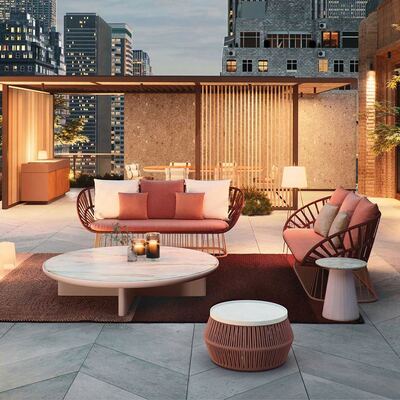 Καλή τιμή Σύγχρονα έπιπλα Ιταλικά νυχτερινά κουτάβι εξωτερικά έπιπλα πισίνα εξωτερικό ξενοδοχείο πολυτελή καναπέ αυλή σετ εξωτερικά έπιπλα σε απευθείας σύνδεση