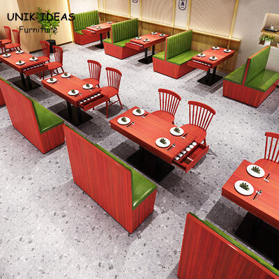 Καλή τιμή Promotion Price Modern Design Restaurant Booth Seating With Table Durable Restaurant Table and Chairs σε απευθείας σύνδεση