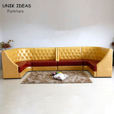 Καλή τιμή Εκλεκτής ποιότητας καναπέδες λεσχών του Τσέστερφιλντ για αναδρομικό ευρωπαϊκό Banquette εδρών γκολφ κλαμπ σε απευθείας σύνδεση