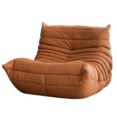 Καλή τιμή Ενιαίος καναπές ελεύθερου χρόνου καθιστικών αφρού υψηλής πυκνότητας πολυθρόνων Seater υφάσματος σε απευθείας σύνδεση