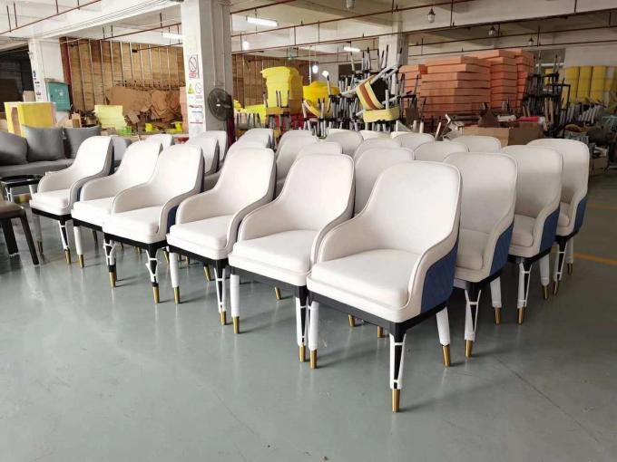 Ο φτηνός στρογγυλός να δειπνήσει πίνακας έθεσε στο seater 4 τα σύγχρονα μαρμάρινα να δειπνήσει καφετεριών σύνολα επιτραπέζιων καρεκλών